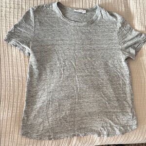 Gray Short Sleeve T-Shirt-ALC - size medium- ALC brand